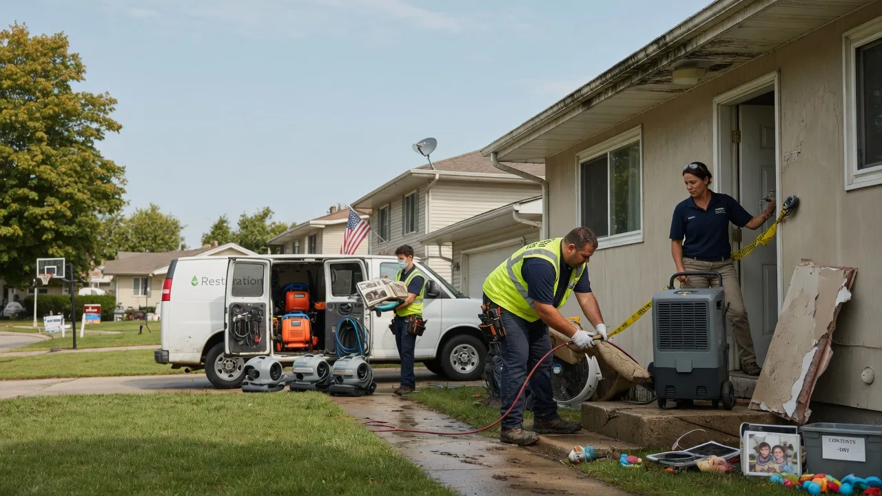 Water Damage Restoration in Pursglove, WV near me